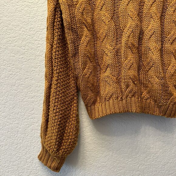 For Love And Lemons Amber Cable Knit Sweater - Picture 12 of 15